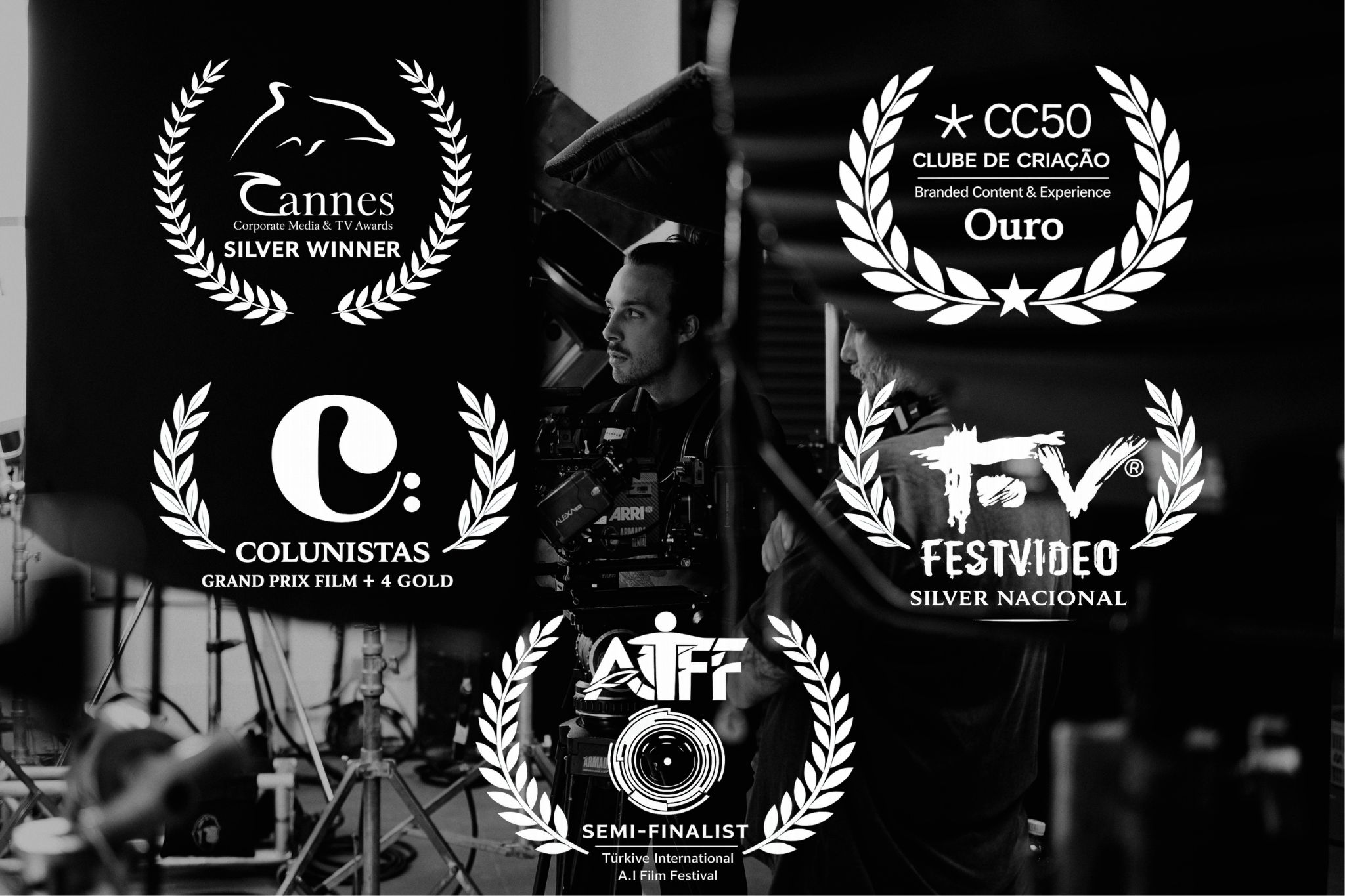 João Bocuti nos bastidores